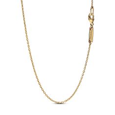 Pandora Talisman 14k Yellow Gold Cable Chain Necklace | 17.7 Inches