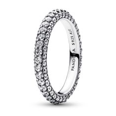 Pandora Timeless Pav Single-Row Ring