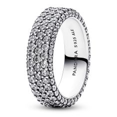 Pandora Timeless Pavé Triple-Row Ring