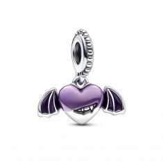 Pandora Vampire Winged Heart Dangle Charm