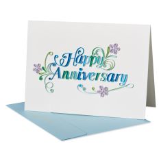 Papyrus Happy Anniversary Quilling Greeting Card