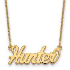 image of Personalized Name Plate Necklace with sku:XNA144-R