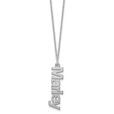 Personalized One Name Charm Necklace