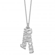 Personalized Two Name Charm Necklace