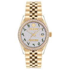 Bracelet Watch REEDS Jewelers Versace 38mm Yellow | Dial Medusa Gold Alchemy | Ion-Plated and | Gold VE6F00623