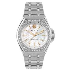 Philipp Plein Extreme Crystal Accent and Stainless Steel Bracelet Watch | 38mm | PWJAA1123
