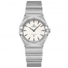 Previously Owned Ladies' OMEGA Constellation Manhattan Quartz Stainless Steel Watch | 28mm | O13110286002001
