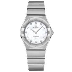 Omega constellation mother of pearl diamond 2025
