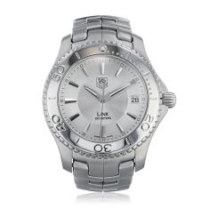 Previously Owned TAG Heuer LINK Automatic Silver Dial Stainless Steel Watch | 39mm | WJ1111.BA0570
