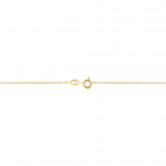 Radiant Universe Celestial Diamond Moon Pendant Necklace 1/10ctw