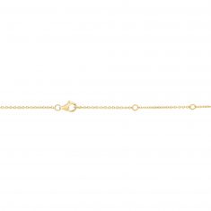 Radiant Universe Celestial Diamond Sun Yellow Gold Pendant Necklace 3/8ctw