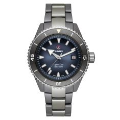 Rado Captain Cook High-Tech Ceramic Diver Automatic Blue Dial Watch | 43mm | R32144202