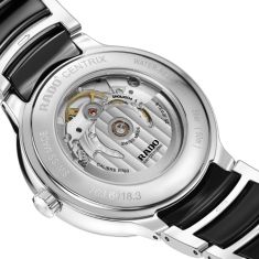 Rado Centrix Automatic Diamonds Black Dial Stainless Steel and Ceramic Watch 39.5mm - R30018742