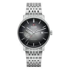 Rado Coupole Automatic Power Reserve Black Dial Stainless Steel Bracelet Watch 41mm - R22878163