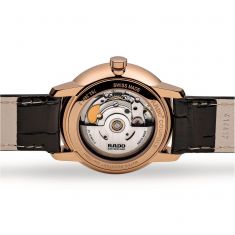 Rado Coupole Classic Automatic Brown Leather Strap Watch R22861115