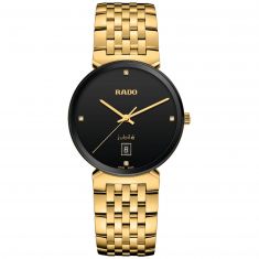 Rado Florence Classic Diamonds Gold-Tone Bracelet Watch | 38mm | R48914703