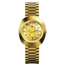 Rado The Original Automatic Crystal Accent Gold-Tone Dial and Gold-Tone Stainless Steel Watch Bracelet 27.3mm - R12416633
