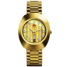 Rado The Original Automatic Gold-Tone Dial and Stainless Steel Watch | 35mm | R12413493