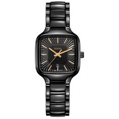 Rado True Square Automatic Black High-Tech Ceramic and Titanium Bracelet Watch | 29.2mm | R27080172