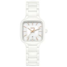 Rado True Square White Ceramic Watch | 29mm | R27072012