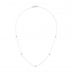 Roberto Coin Diamonds by the Inch Five Station Necklace 1/4ctw