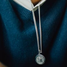 Saint Christopher Medallion Pendant