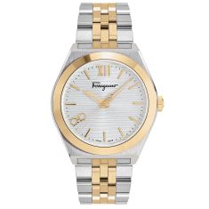 Ferragamo Vega New Two-Tone Bracelet Watch | 40mm | SFKI00223