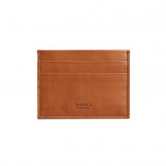 Shinola Five Pocket Tan Leather Card Case | S0320227878-TAN
