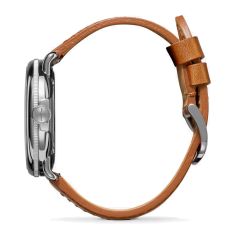 Shinola The Canfield Model C56 Grey Dial Bourbon Leather Strap Watch 43mm - S0120266181