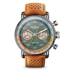 Shinola The Canfield Speedway Lap 06 Automatic Chronograph Limited Edition Watch | 44mm | S0120267678