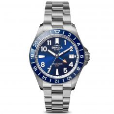 Shinola The Monster GMT Automatic Stainless Steel Watch Set | 40mm | S0120247286