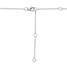 Shy Creation 1/3ctw Diamond Cross White Gold Pendant Necklace