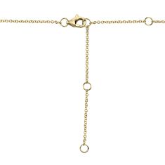 Shy Creation Composite Turquoise and 1/10ctw Diamond Heart Yellow Gold Necklace