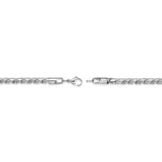 Stainless Steel 4.5mm Twist Chain Necklace
