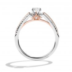 Star Wars™ Fine Jewelry Guardians of Light 3/4ctw Round Diamond Two-Tone Engagement Ring | Into The Galaxy