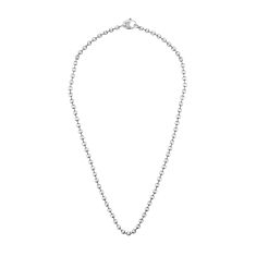 Sterling Silver 5mm Ball Chain Necklace - 22 Inches