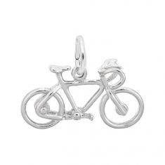 image of Sterling Silver Bicycle 3D Charm with sku:10392101000