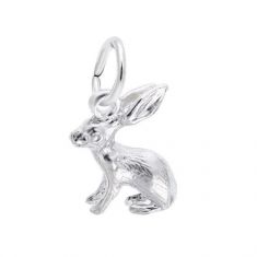 Sterling Silver Bunny 3D Charm