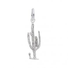 Sterling Silver Cactus 3D Charm