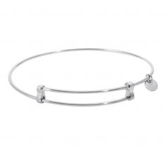 Sterling Silver Confident Bangle Bracelet