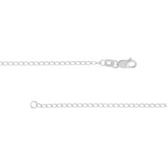 Sterling Silver Curb Chain Extender | 3 Inches