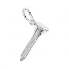 Sterling Silver Golf Tee 3D Charm