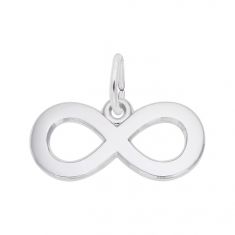 Sterling Silver Infinity Flat Charm