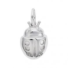 Sterling Silver Ladybug 3D Charm