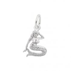 image of Sterling Silver Mermaid 3D Charm with sku:10173501000