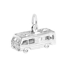 Sterling Silver Motor Home 3D Charm