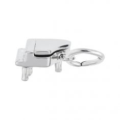 Sterling Silver Piano 3D Charm