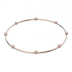 Swarovski Crystal Constella Necklace | Clear | Rose Gold-Tone Plated