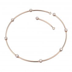 Swarovski Crystal Constella Necklace | Clear | Rose Gold-Tone Plated
