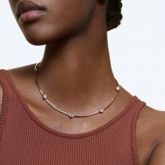 Swarovski Crystal Constella Necklace | Clear | Rose Gold-Tone Plated